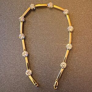 Vintage 14Kt Gold Bar Bracelet 4 Grams